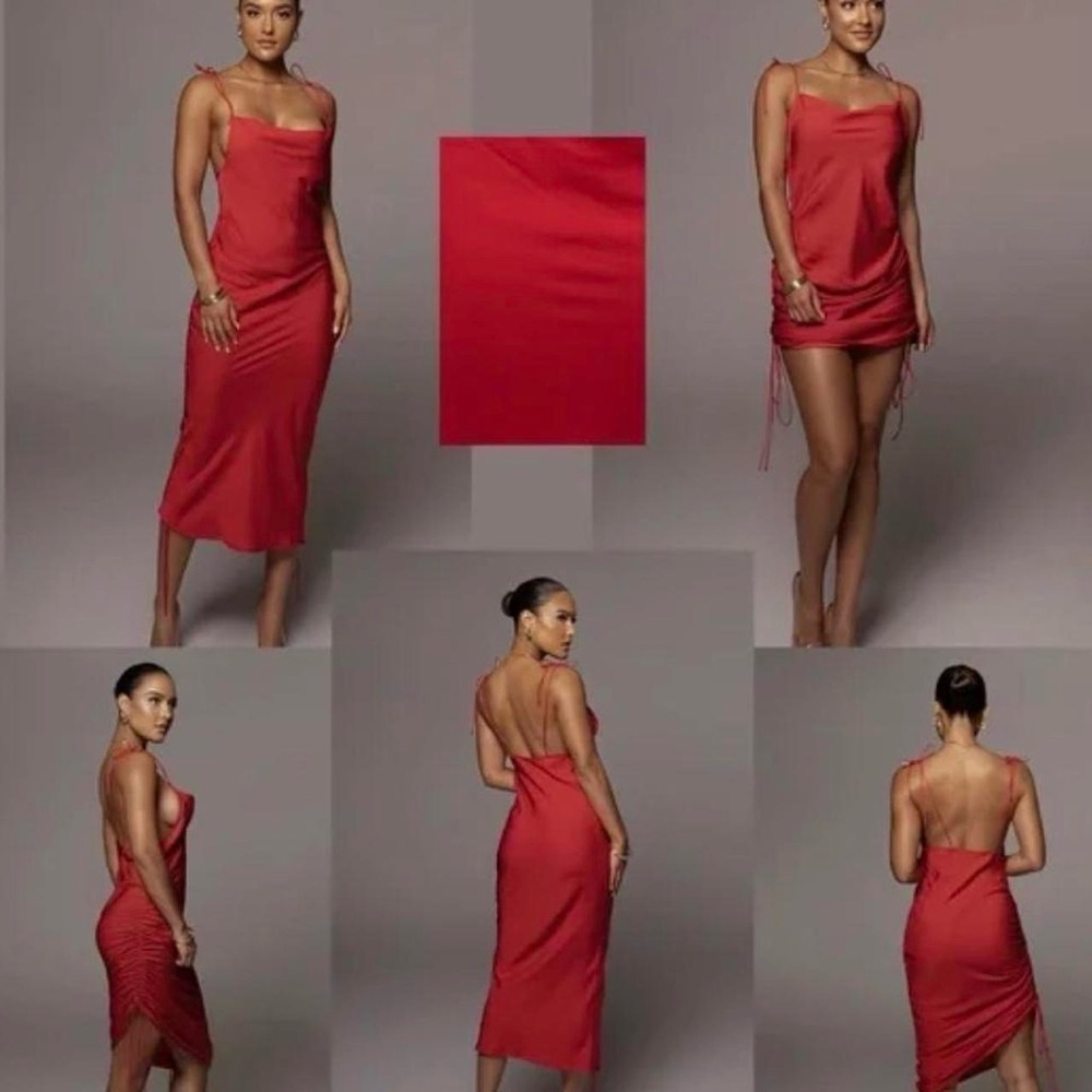 JLuxLabel Silk Slip Dress
